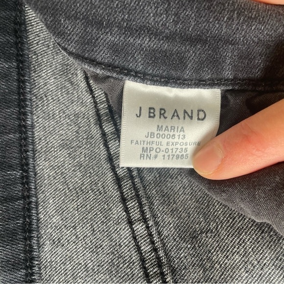 J BRAND Maria High Rise Skinny Cropped Jeans - Picture 9 of 14